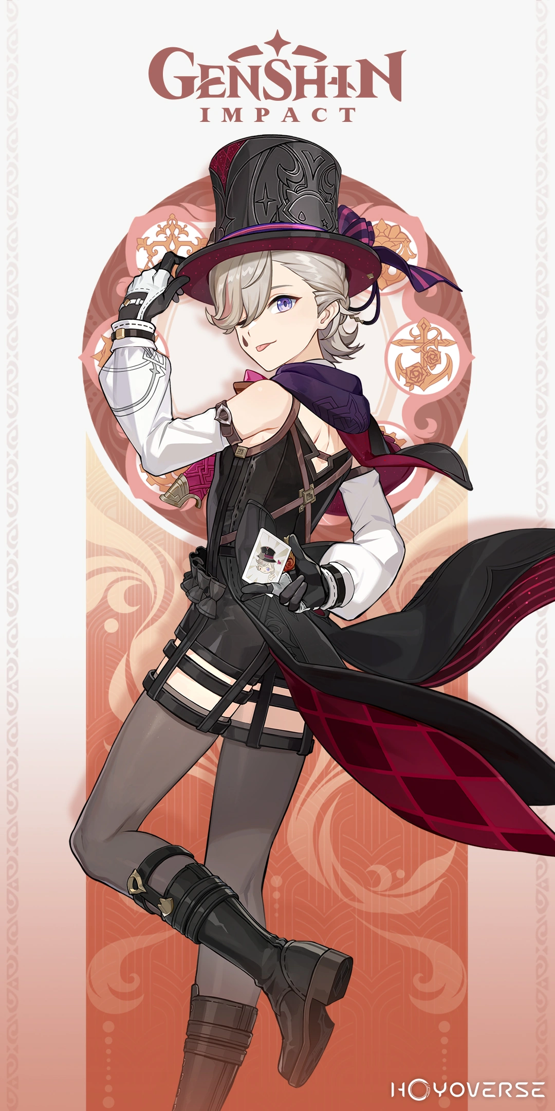 Image of Lyney from Genshin Impact